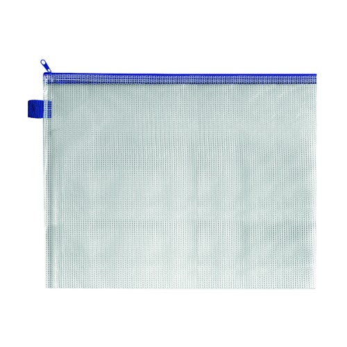 Mesh Graphic Small Zipper Bag Asst, A6