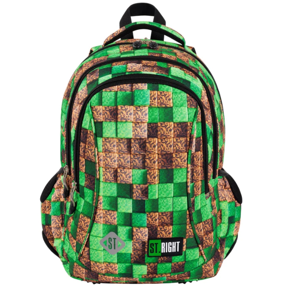 St.Right - Pixel Cubes - 4 Compartment Backpack