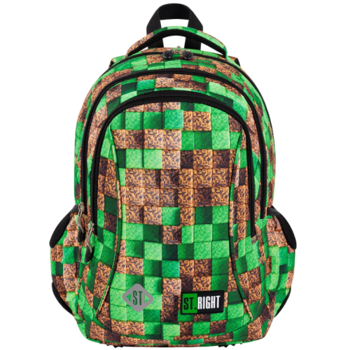 St.Right - Pixel Cubes - 4 Compartment Backpack