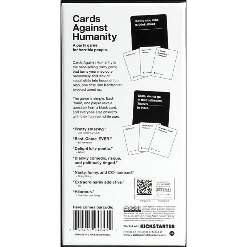 Cards Against Humanity 