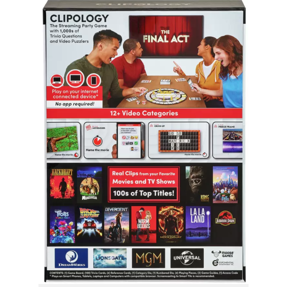 Clipology Party Game 
