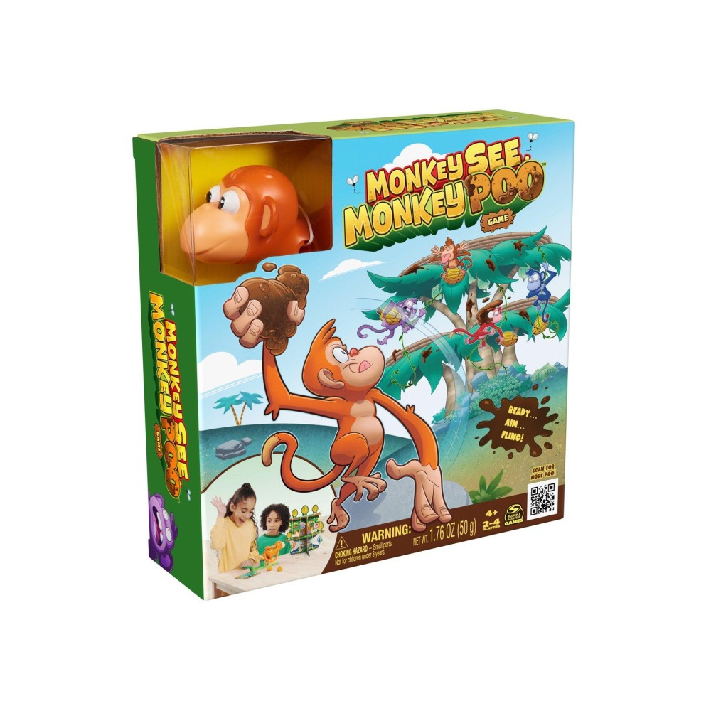 Spin Master Games Monkey See, Monkey Poo Game