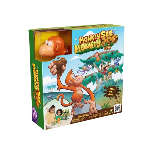 Spin Master Games Monkey See, Monkey Poo Game