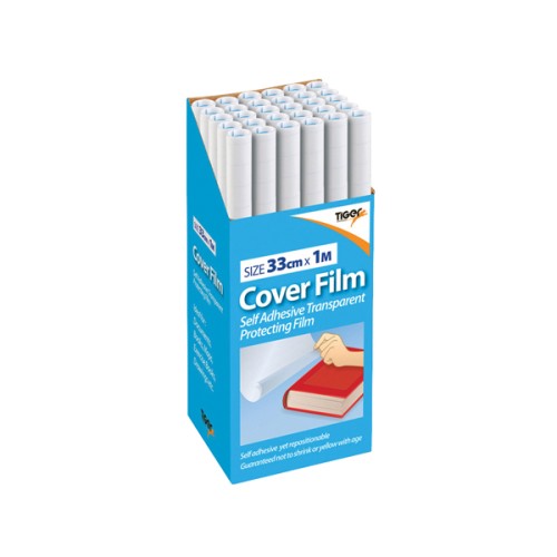 Book Covering Film 330mm x 1m (30 Pack) 300003
