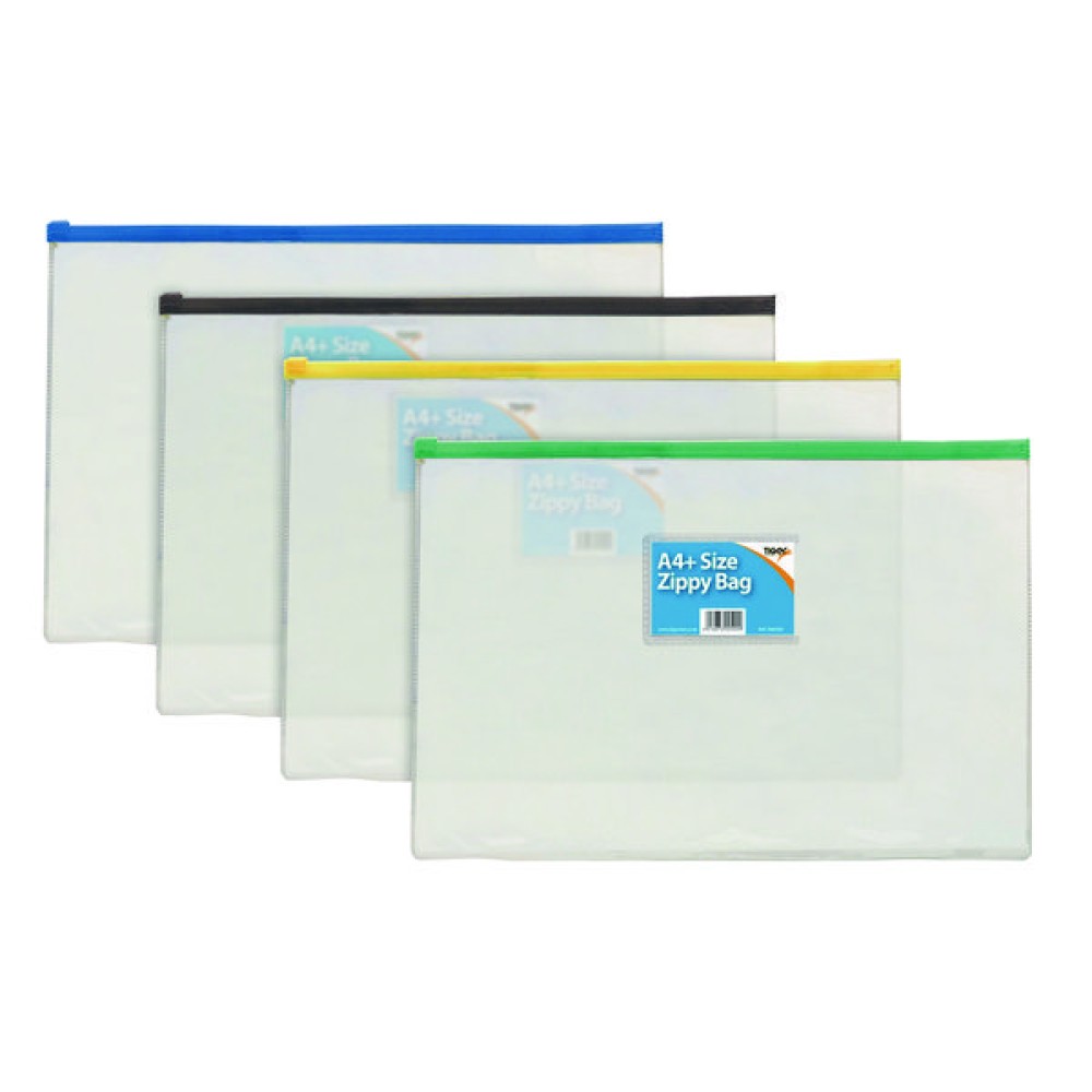 Sundry Zip Bag A4 (12 Pack) 300500