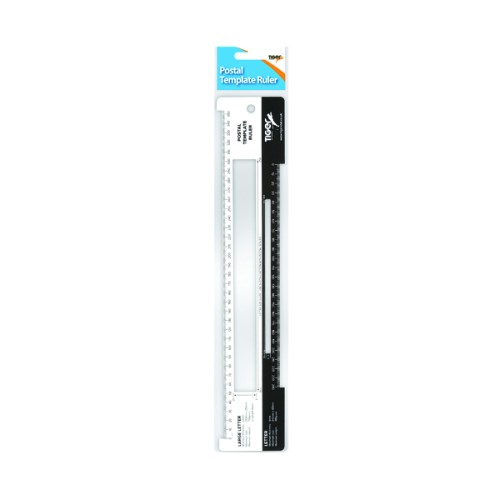 Tiger Postal Template Ruler (6 Pack) 301603