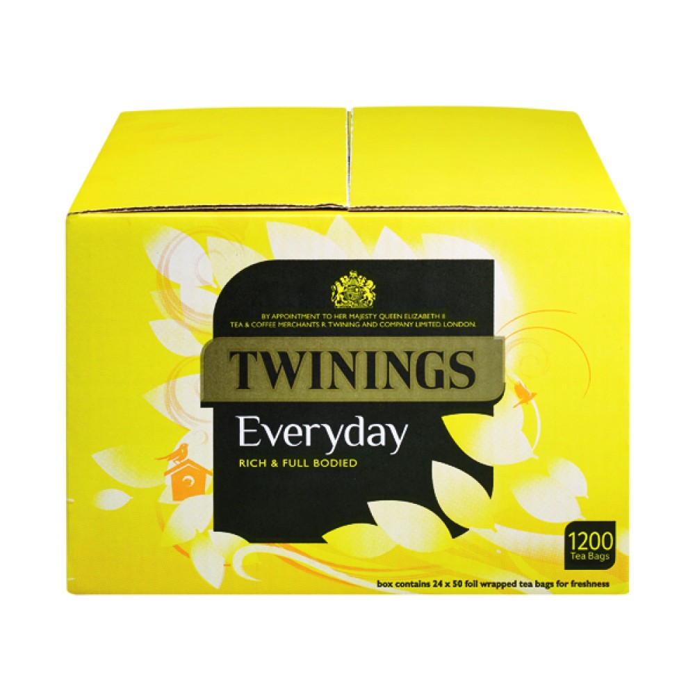 Twinings Everyday Tea Bags (1200 Pack) F13681