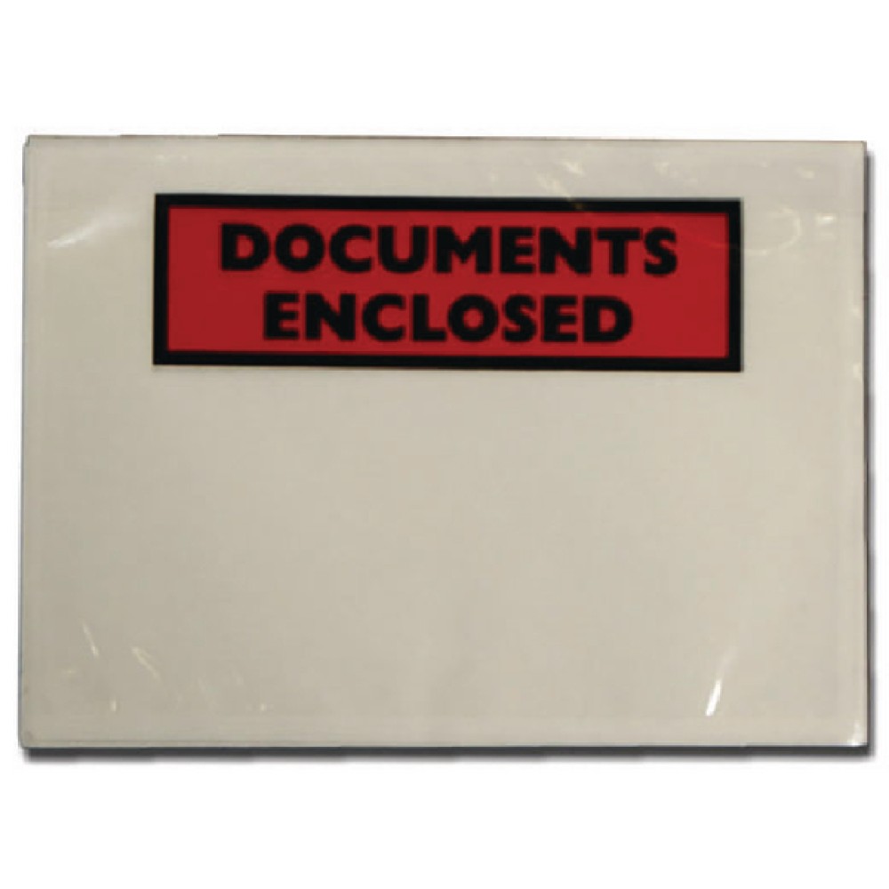 GoSecure Document Envelopes Documents Enclosed Self Adhesive A7 (1000 Pack) 4302001