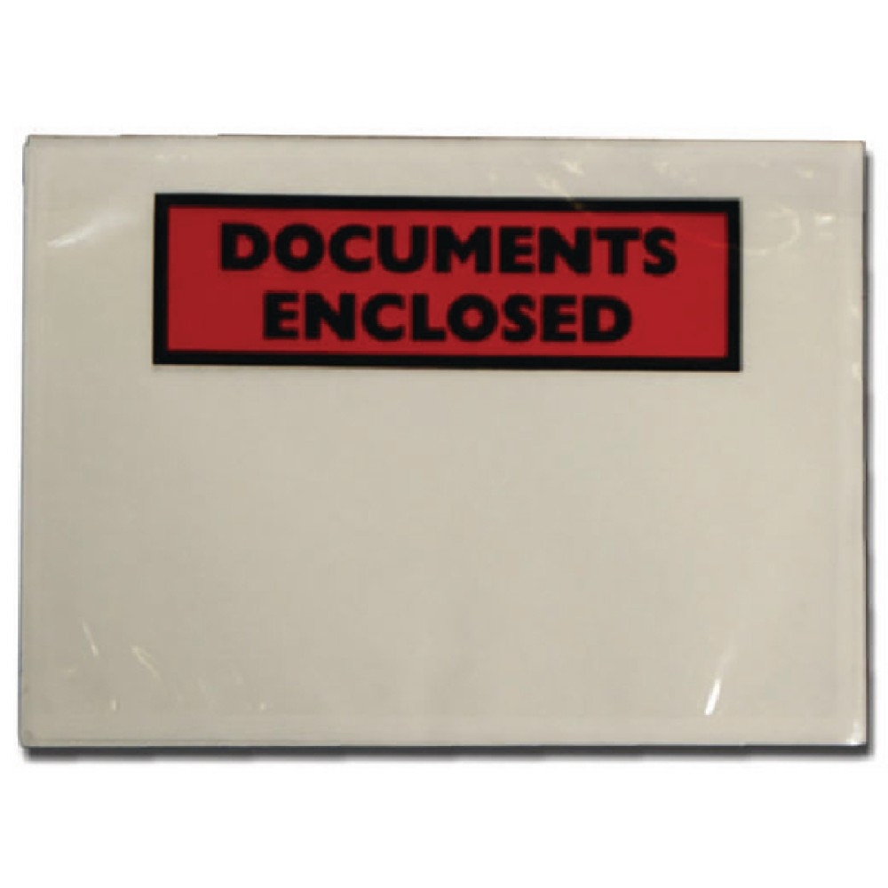 GoSecure Document Envelopes Documents Enclosed Self Adhesive DL (1000 Pack) 4302004