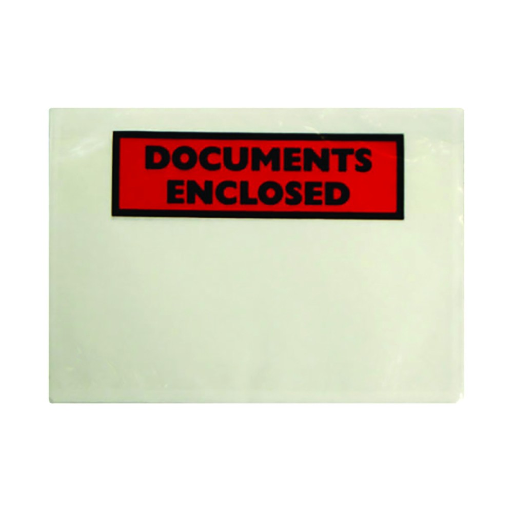 GoSecure Document Envelopes Document Enclosed Self Adhesive A5 (1000 Pack) 4302003