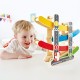 Hape Fast Flip Racetrack - Wooden Toddler Toy (18+ Months)