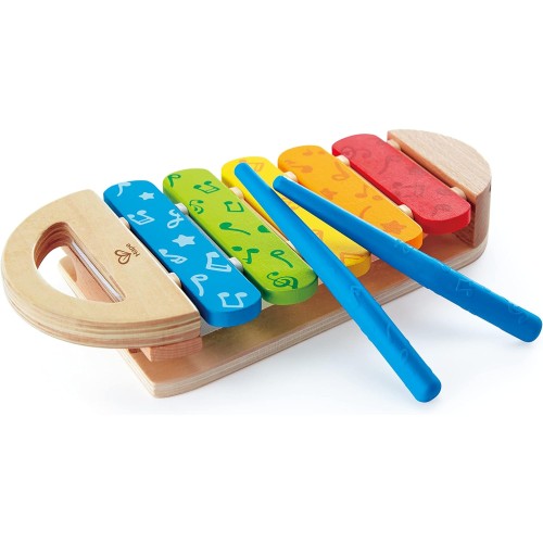 Hape Rainbow Xylophone - Wooden Musical Instrument