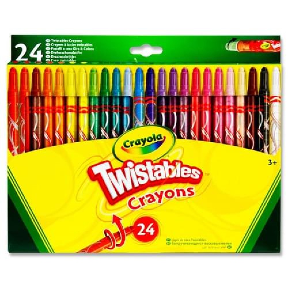 Crayola pkt.24 Twistable Crayons.