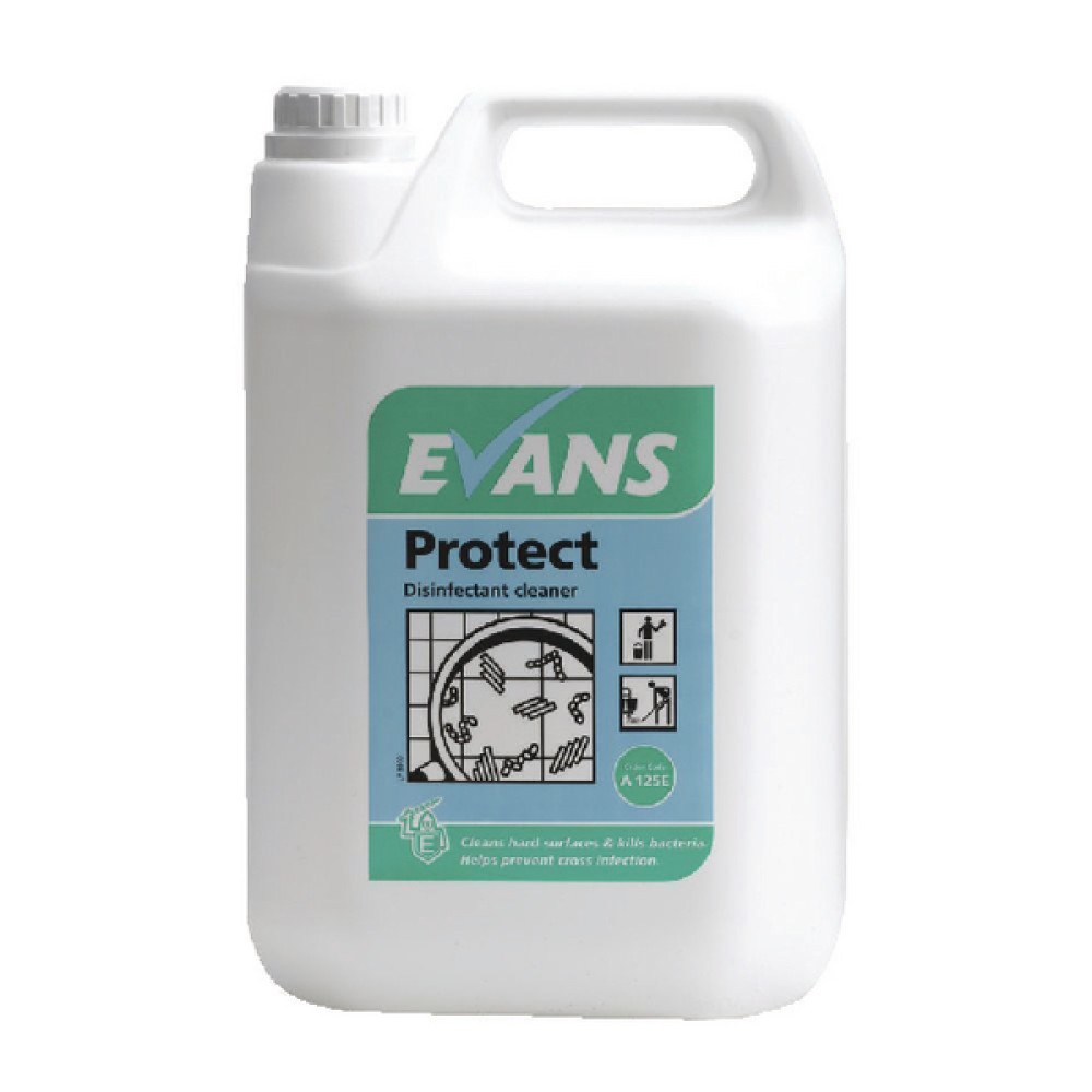 Evans Protect Disinfectant Concentrate 5 Litres (2 Pack) A125EEV2