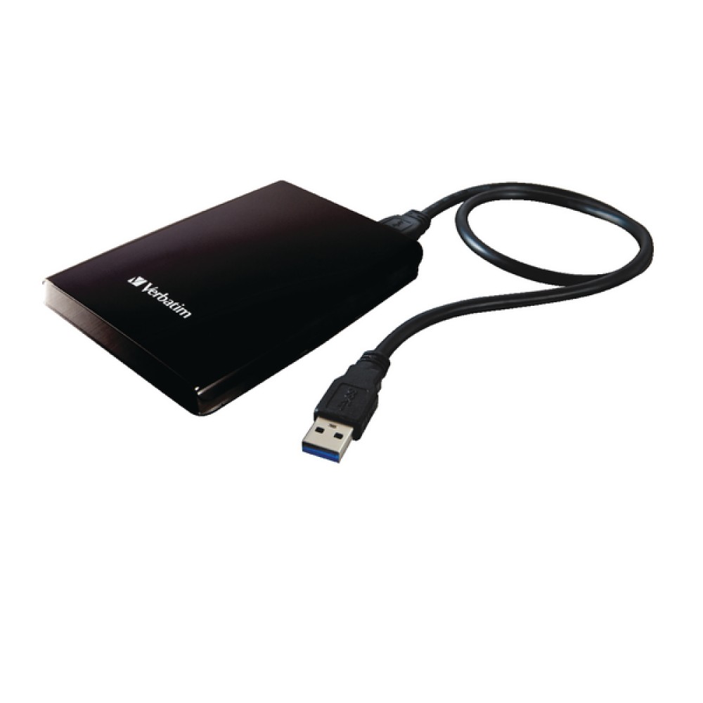 Verbatim Store n Go USB 3.0 Portable Hard Drive 2TB Black 53177