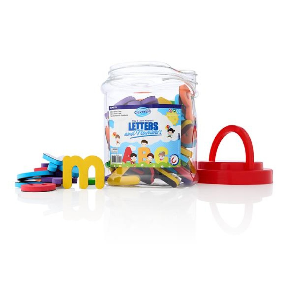 Clever Kidz Play And Learn Magnetic Letters And Numbers