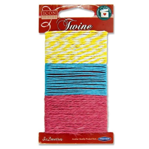  ICON CRAFT CARD 3x2m TWINE - SPRING