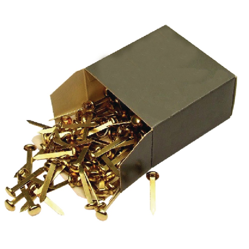 Brass Paper Fastener 20mm (200 Pack) 36631
