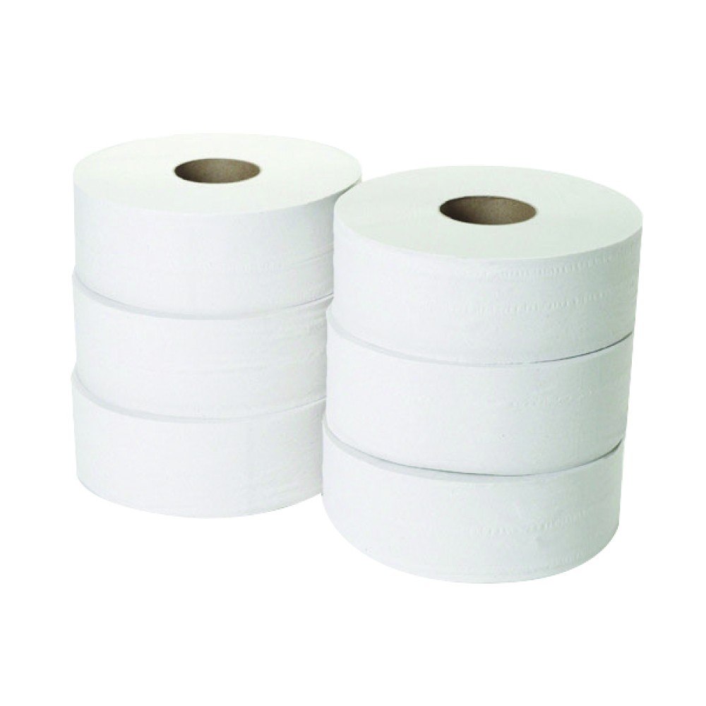 2-Ply Jumbo Toilet Roll 300 Metres (6 Pack) JWH330