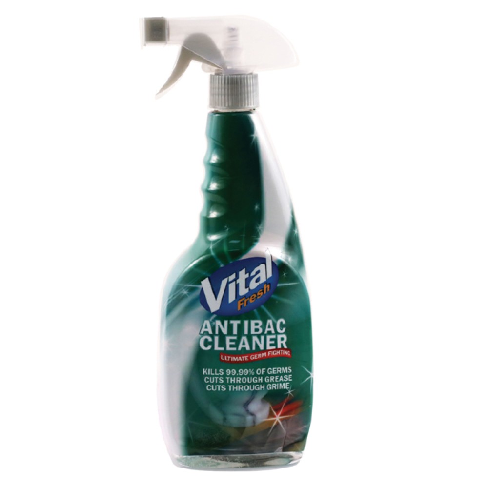 Vital Fresh Antibacterial Cleaner 750ml (12 Pack) WX00202