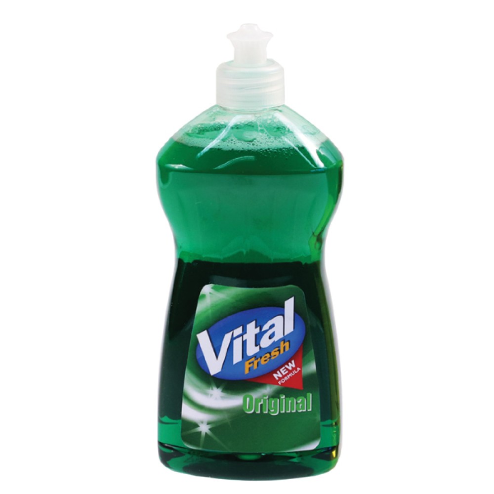 Vital Fresh Original Washing Up Liquid 500ml (12 Pack) WX00215