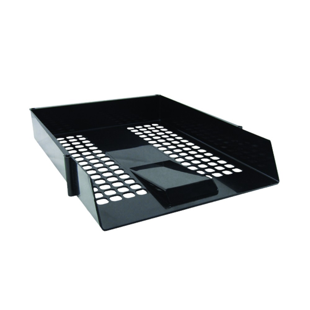 Black Contract Letter Tray WX10050A