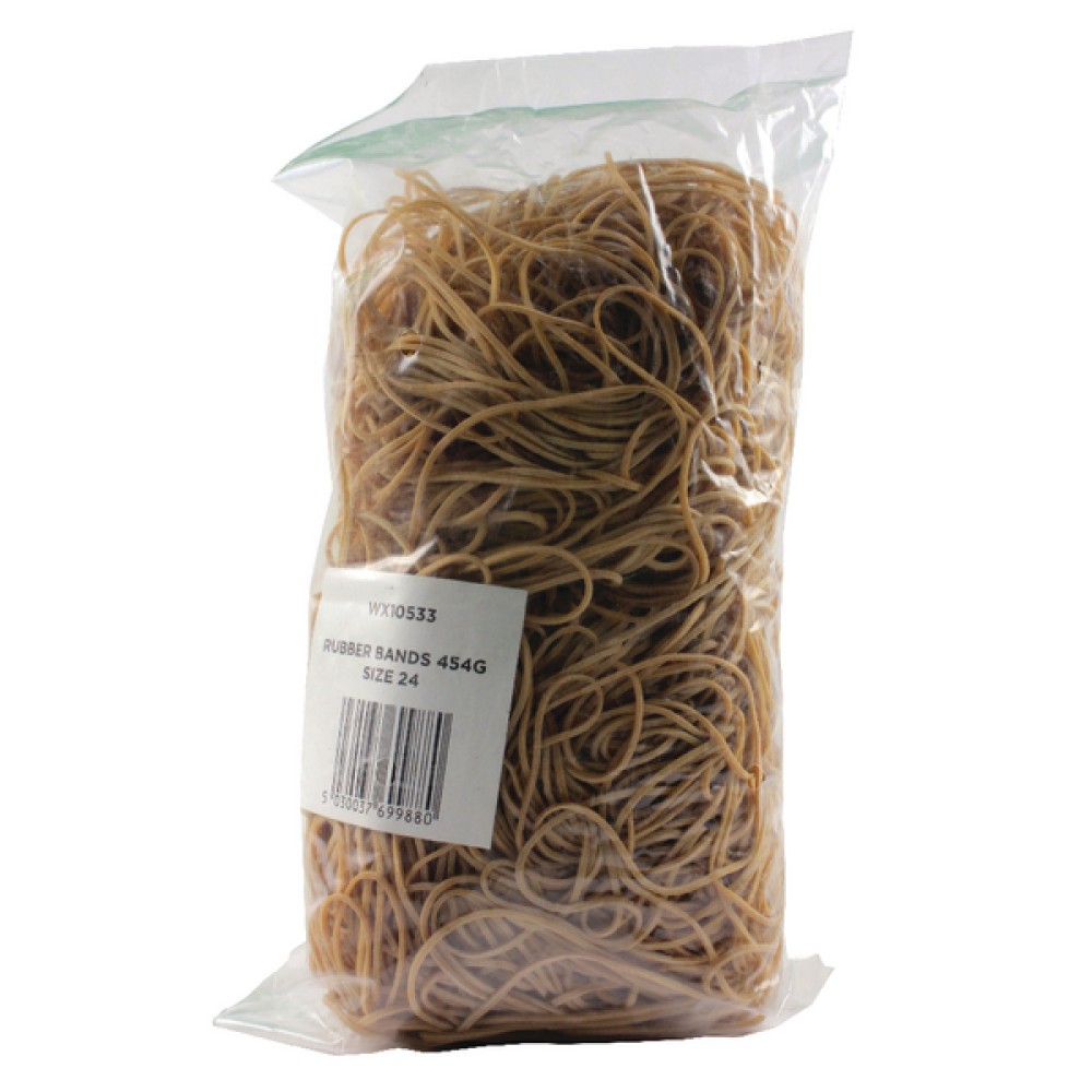 Size 24 Rubber Bands (454g Pack) 9340014