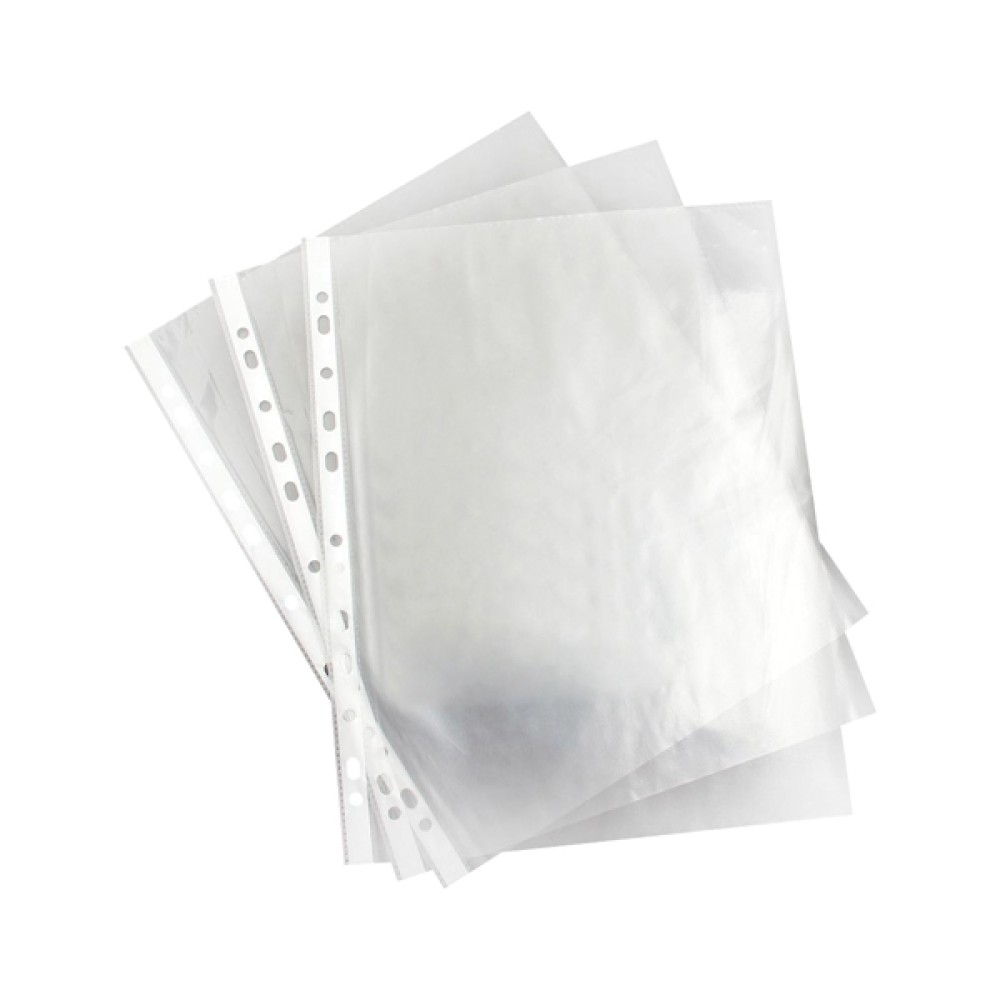 A4 Clear 35 Micron Punched Pocket (100 Pack) 270486 WX24001