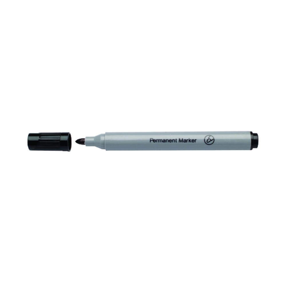 Black Permanent Marker Bullet Tip (10 Pack) WX26045A