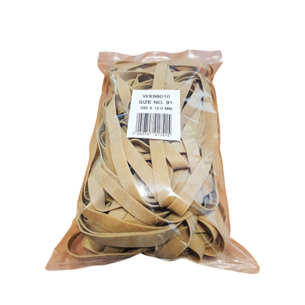 Size 91 Rubber Bands (454g Pack) 9340012