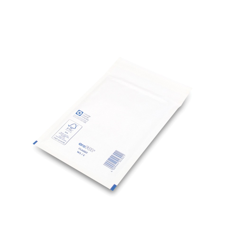 Bubble Lined Envelopes Size 3 150x215mm White (100 Pack) XKF71448