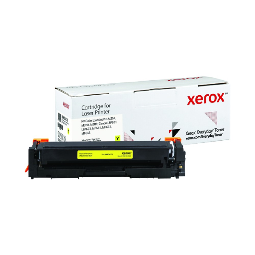 Xerox Everyday Replacement For CF542A/CRG-054Y Laser Toner Yellow 006R04178