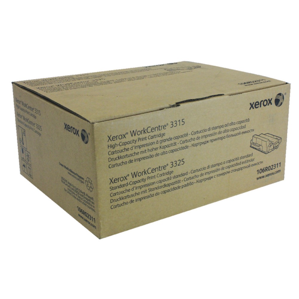 Xerox Workcentre 3315/3325 Toner Cartridge Black 106R02311