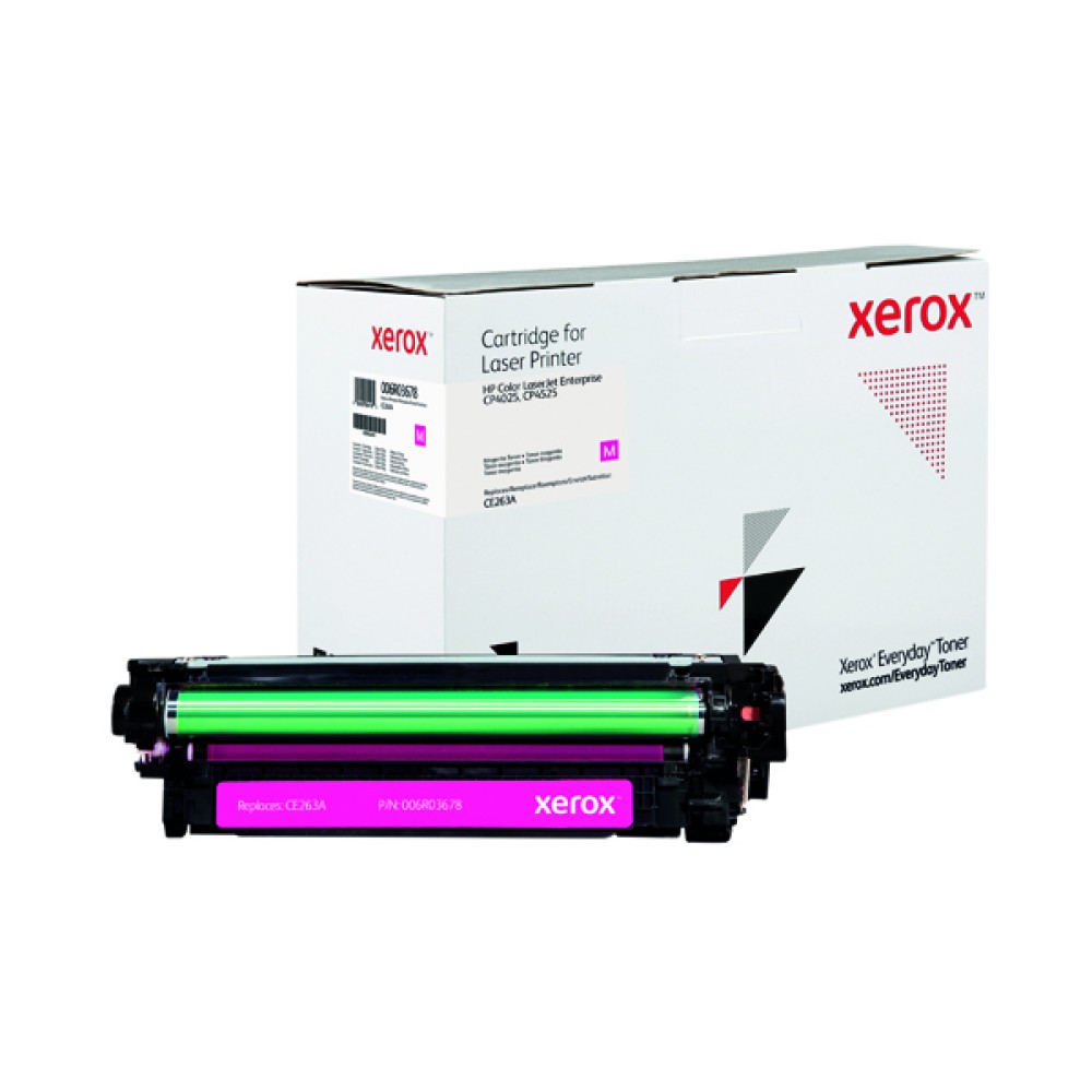 Xerox Everyday Replacement For CE263A Laser Toner Magenta 006R03678