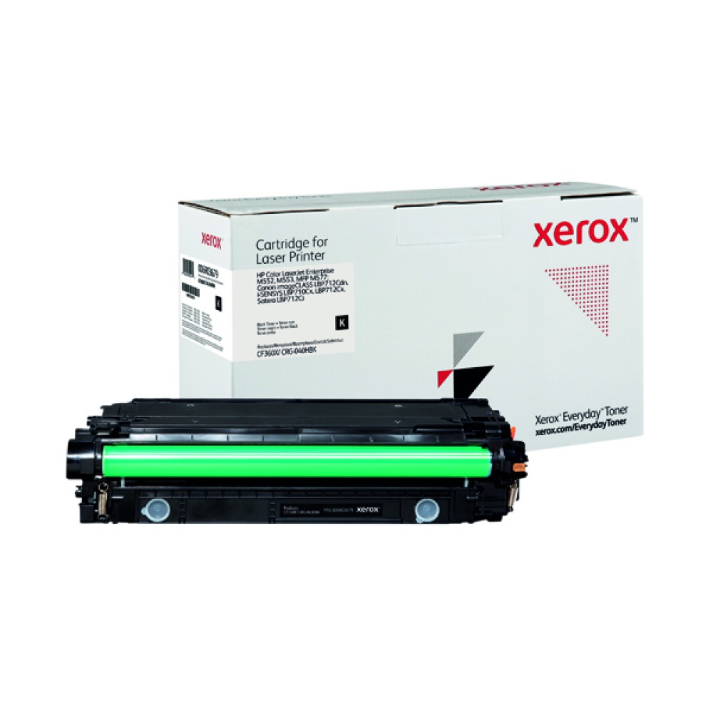 Xerox Everyday Replacement For CF360X/CRG-040HBK Laser Toner Black 006R03679