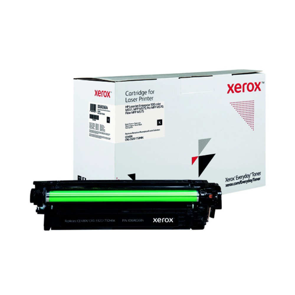 Xerox Everyday Replacement For CE400X Laser Toner Black 006R03684