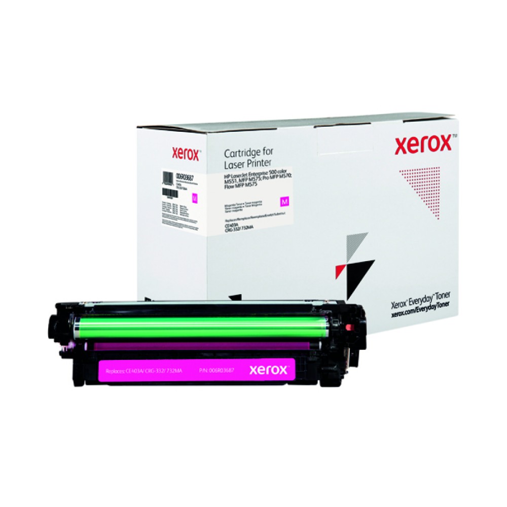 Xerox Everyday Replacement For CE403A Laser Toner Magenta 006R03687