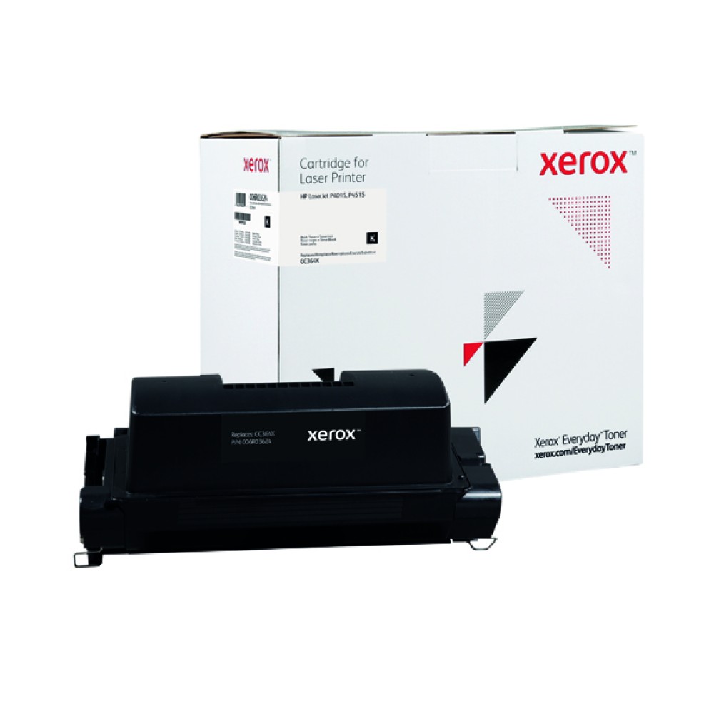 Xerox Everyday Replacement For CC364X Laser Toner Black 006R03624