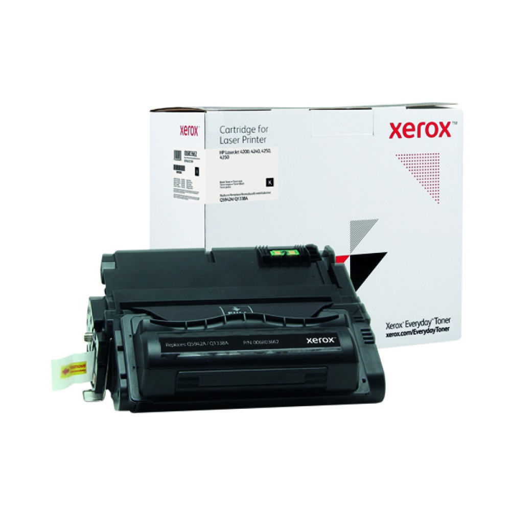 Xerox Everyday Replacement For Q5942A/Q1338AL Laser Toner Black 006R03662