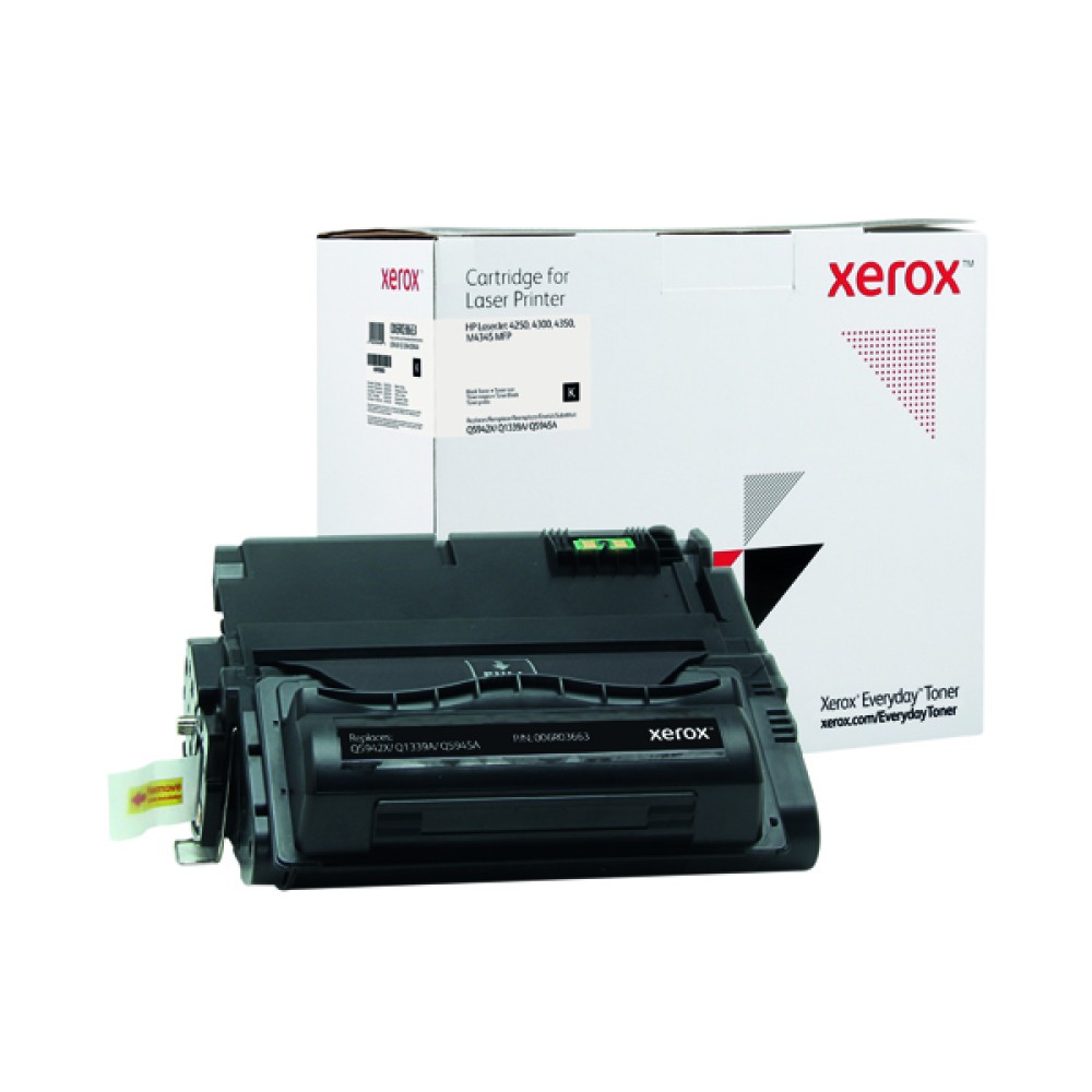 Xerox Everyday Replacement For Q5942X/Q1339A/Q5945A Laser Toner Black 006R03663