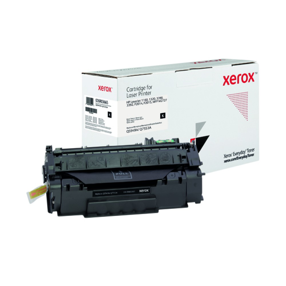 Xerox Everyday Replacement For Q5949A/Q7553A Laser Toner Black 006R03665