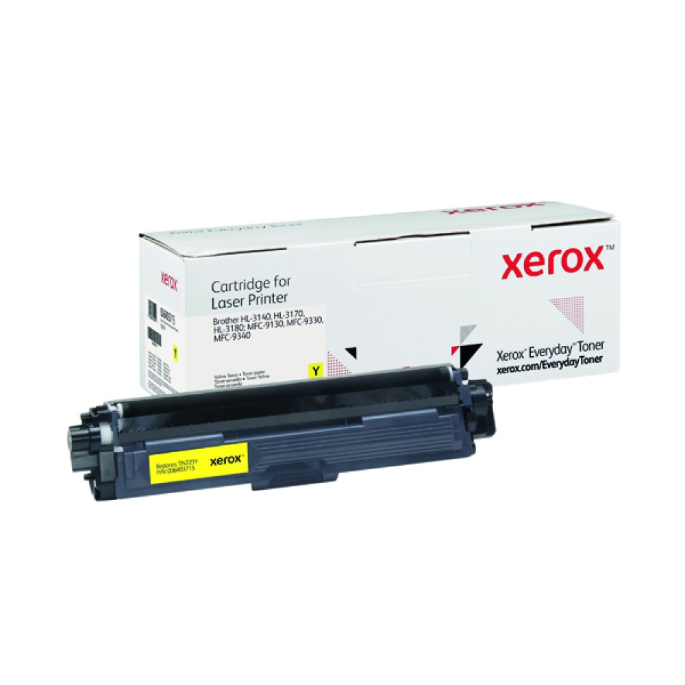 Xerox Everyday Replacement For TN221Y Laser Toner Yellow 006R03715