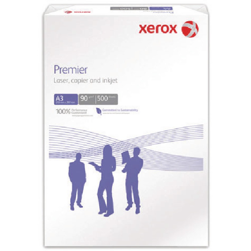 Xerox Premier A3 Paper 90gsm White Ream (500 Pack) 003R91853