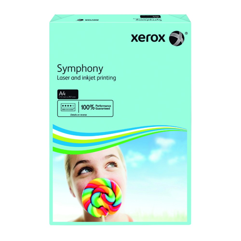 Xerox Symphony Mid-Blue A4 80gsm Paper (500 Pack) XX93968