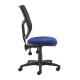 Altino 2 lever high mesh back operators chair with no arms - blue