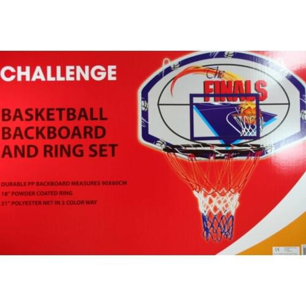 Challenge Basketball Backboard and Ring Set