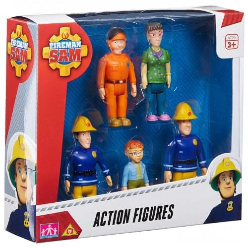 Fireman Sam Action Figures 5 PK