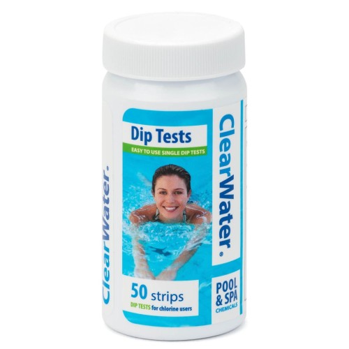 Bestway Clearwater 50 dip tests ph, alkaline & chlorine strips