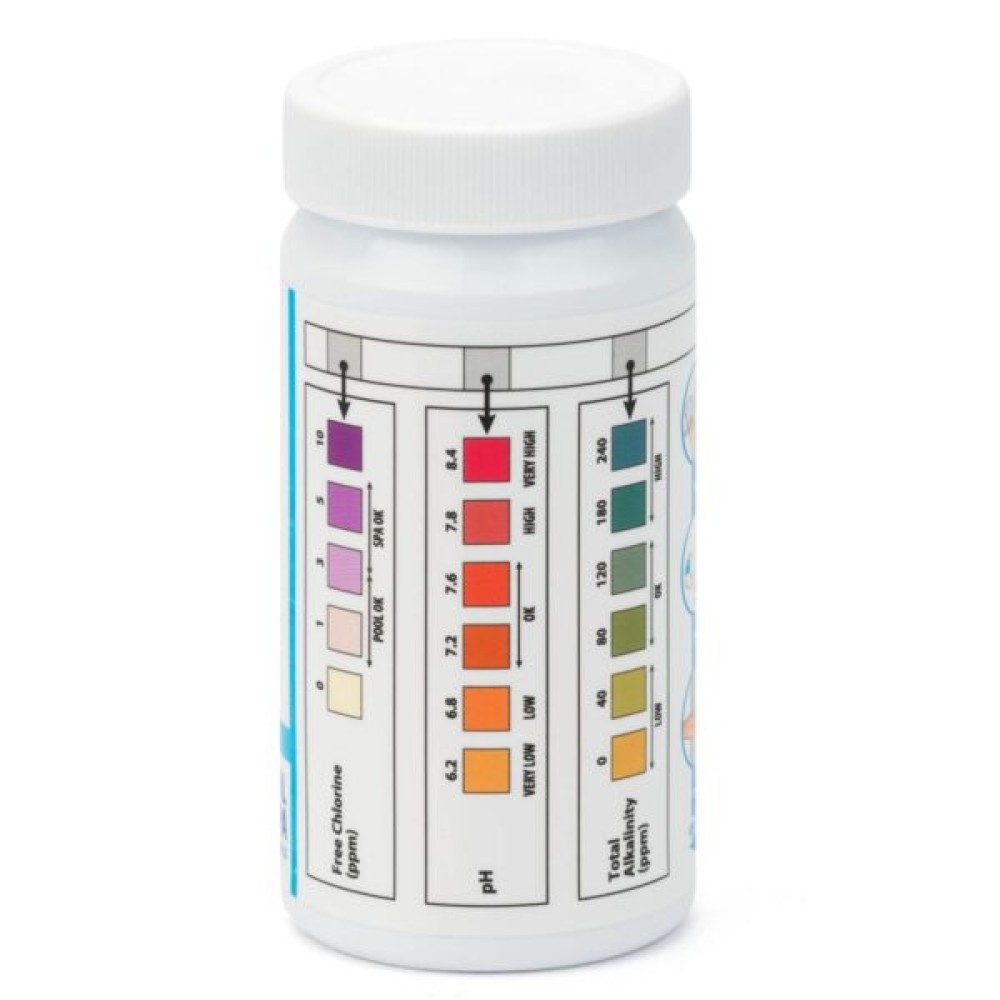 Bestway Clearwater 50 dip tests ph, alkaline & chlorine strips