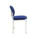 Coda multi purpose chair, no arms, blue fabric